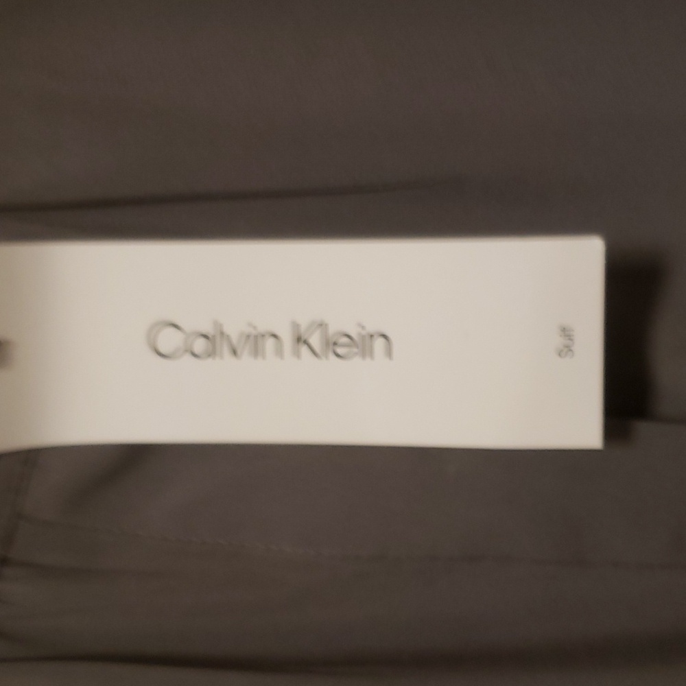 Calvin Klein Gray Longsleeve Flowy Blouse BN Xlarge - Picture 9 of 10